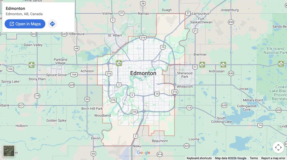 Edmonton Drywall office location